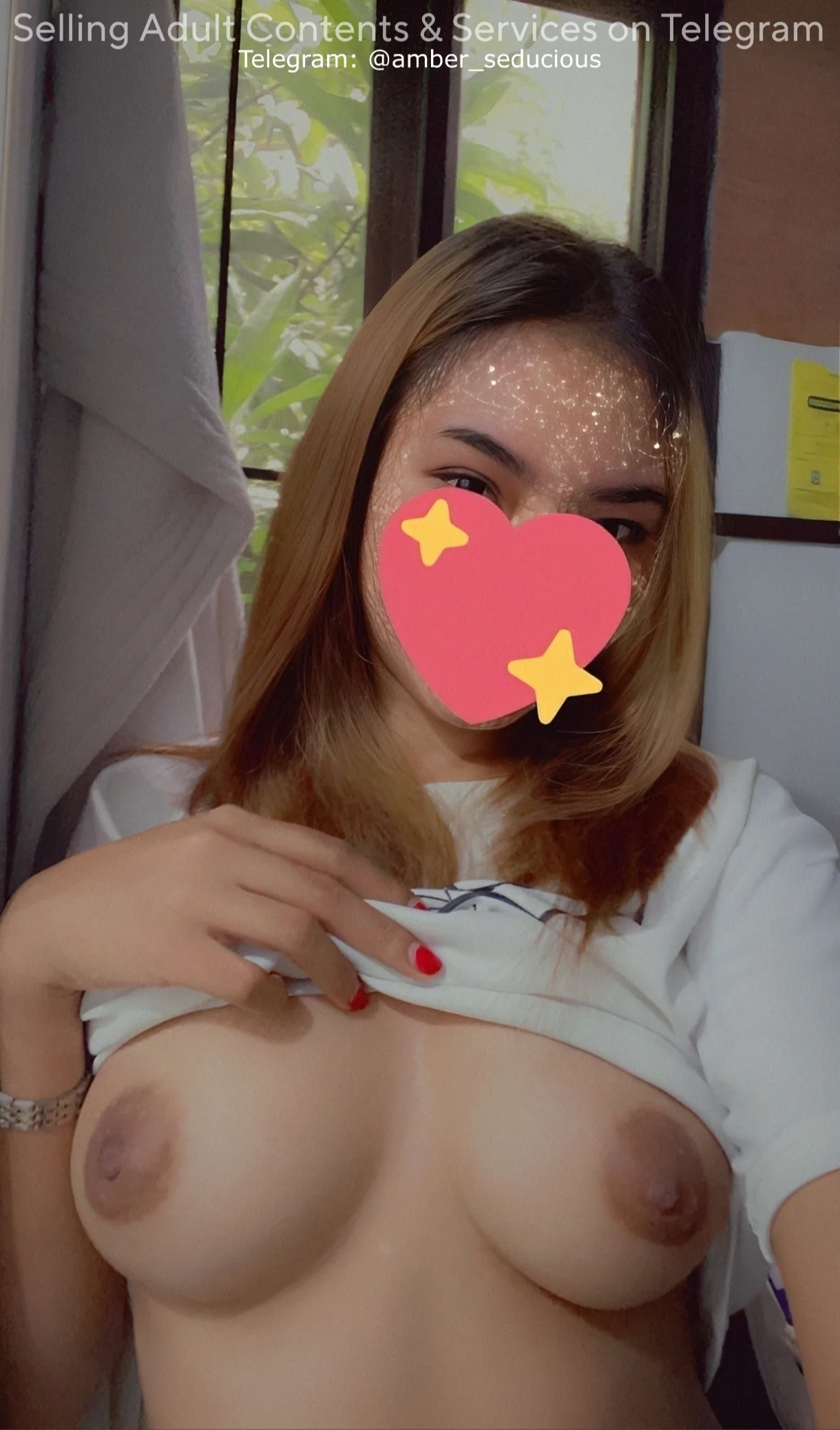 Busty Coed Amber Flashes Her Fat Tits In Dorm Room - Big Boobs University Porn Pic picture 1 of 1