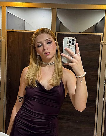 Watch Me Get Fucking Filthy as Your Wild Freckled College Slut Shows Off Her Perfect Tits'