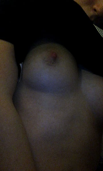 Fuck yeah, check out these perky college tits ready for your load!'
