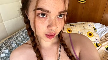 College Slut Roxanne Gets Fucking Real: Would You DM Me If We Matched?'
