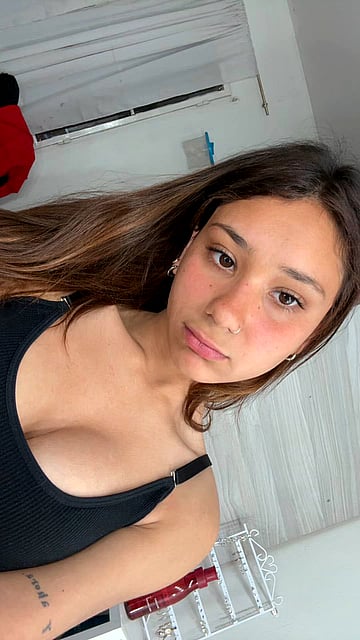 Hot Latina Chick Fucks Herself Senseless After Wild Frat Party - College Porn Slut'