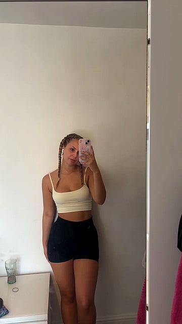 Watch Me Get Naked in the Campus Restroom - Horny College Girl Begging for Your Cock'