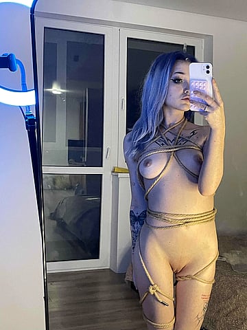 Bound College Slut Begging for Rough Treatment - Tighten My Ropes, Fuck My Holes!'
