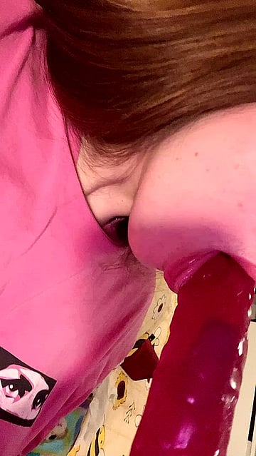 Ravenous Redhead Roxanne Cowden Fucks Her Crazed Slut Hole with a Huge Dildo – Needs More than Just Fingering My Sopping Pussy'