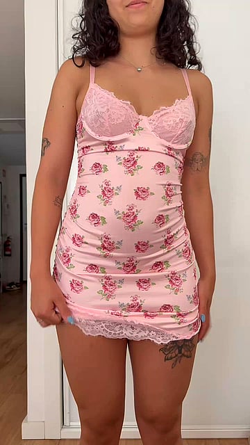 Fuck yeah! No panties under my dress means easy access to my wet pussy'