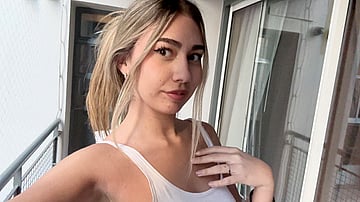 Lia's Smoking Hot Ride: Big Ass Babe Goes Wild in College Dorm'