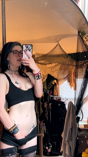 Caught in the Act: My Steamy Dorm Shower Adventure | Small Boobs Alt GF Goes Wild'