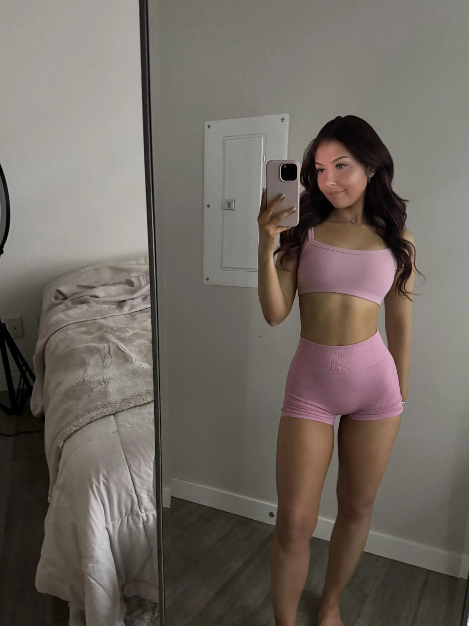 Fuck Yeah! Petite Brunette Gracie Gets Naughty in Her Dorm picture 1 of 1