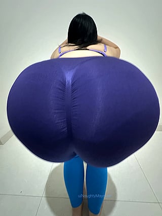 The college booty should come with a warning sign - too big for public viewing'