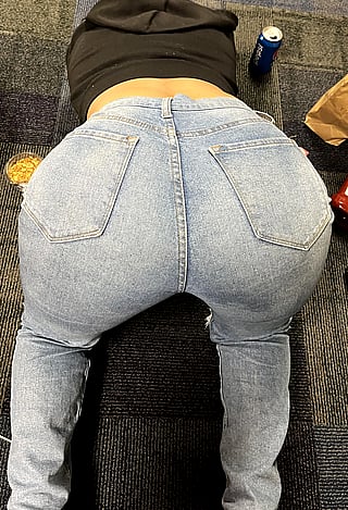 F21 Spreading Legs Wide in My Favorite Position - Dorm Fun Unleashed!'