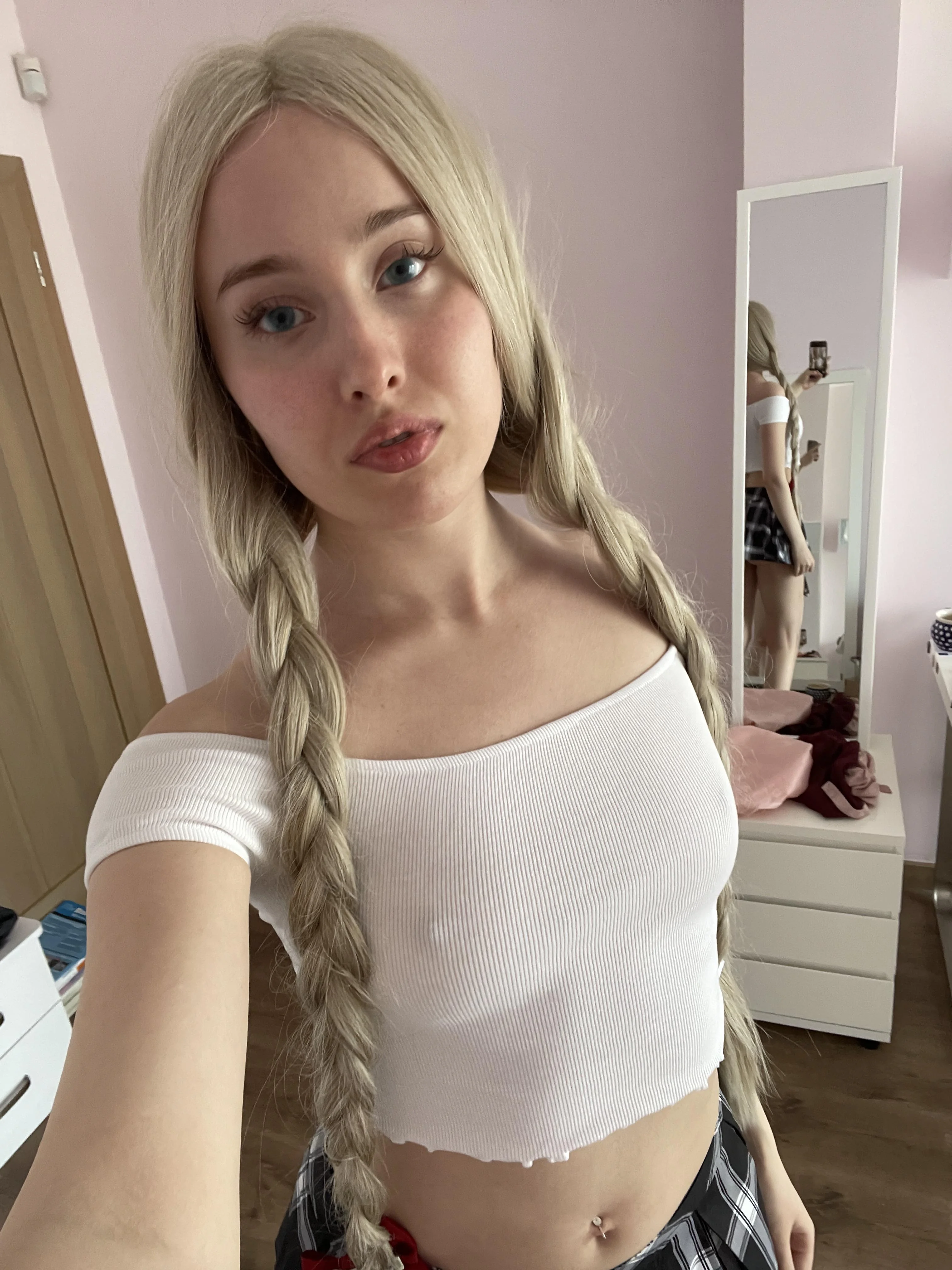 Naughty College Bunny Flaunts Her Hot Outfit — Cum See More! picture 1 of 1