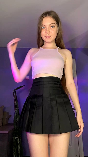 I always go to college without panties'