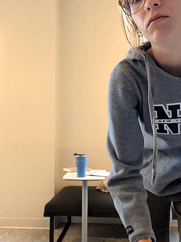 Watch Me Get So Fucking Wet in the Silent Library – Public Fingering and Nipple Play!'