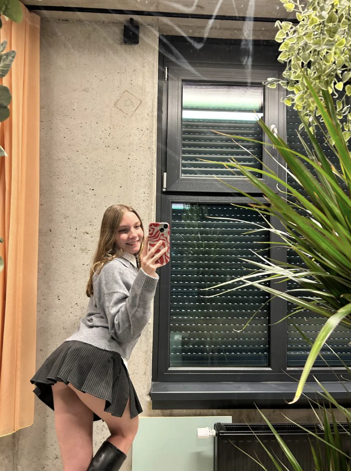 18yo College Slut Begging for a Hard Fuck in Her Skirt - Pick Me Up and Pound My Tight Pussy picture 1 of 1