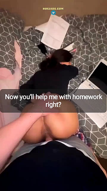 I Got Fucked Instead of Finishing My Homework - Raw Uni Slut Action!'