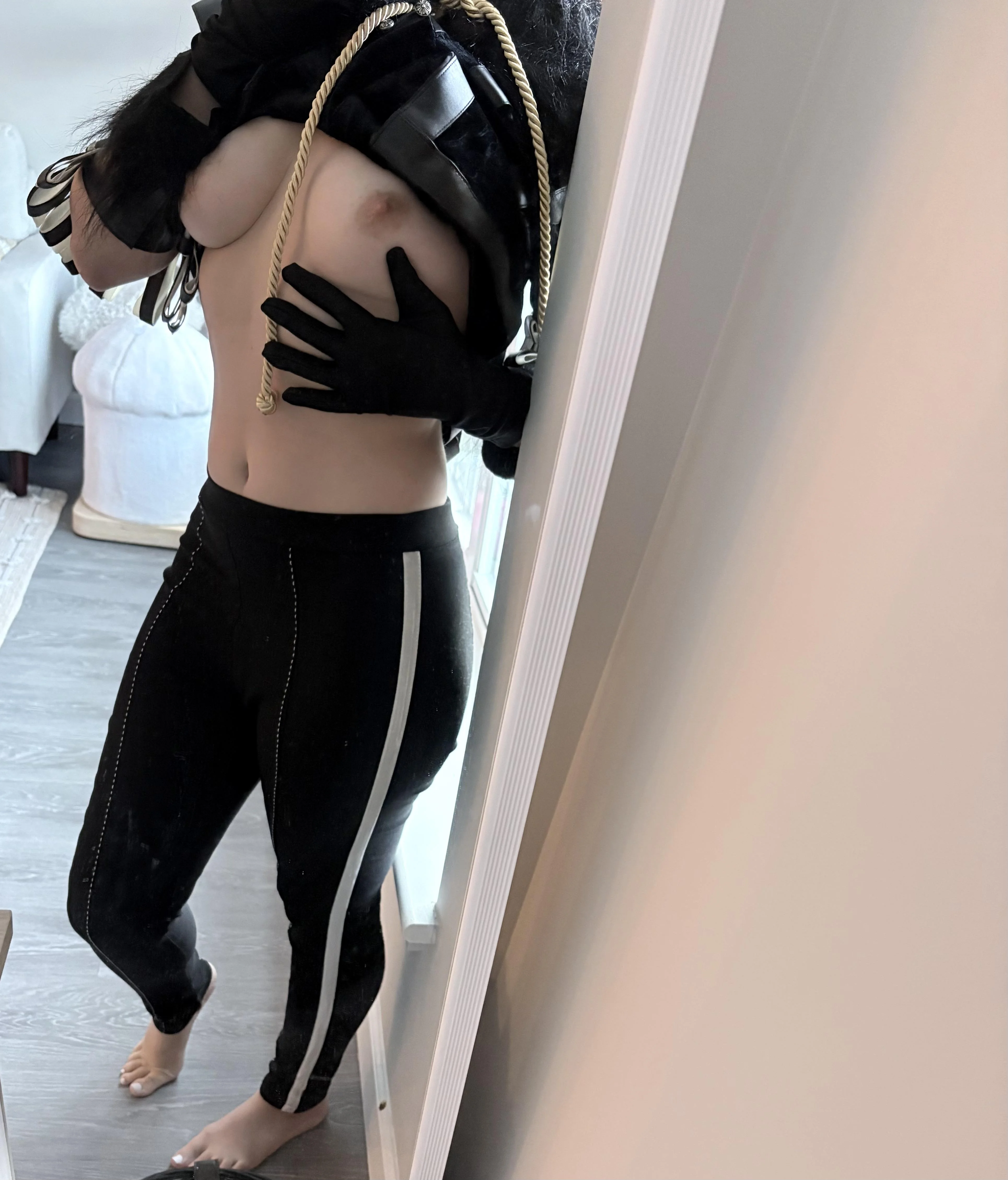 Sexy Yennefer Costume Trick-or-Treating for Cock in My Dorm picture 1 of 1