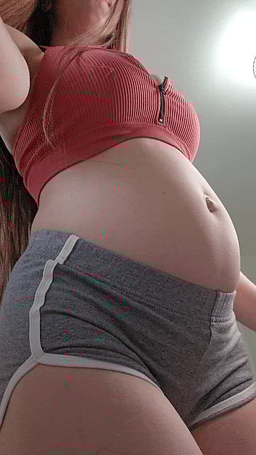 Fuck My Pregnant Pussy - Amateur College Slut Gets Filled Up in Dorm'