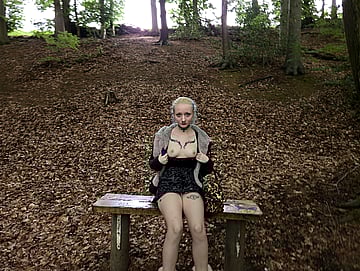 Slutty College Girl Lost in the Woods Begging for Your Cock'
