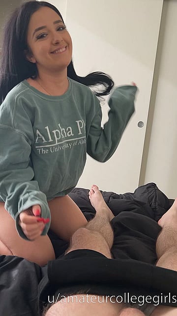 Fucking Wild College Blowjob - Real Amateur Girl Sucks My Cock Hard!'