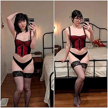 Fuck me harder with my glasses on, I'm your nerdy college slut!'